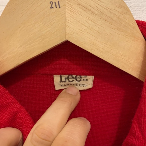 Vintage Lee red jacket - Picture 5 of 5